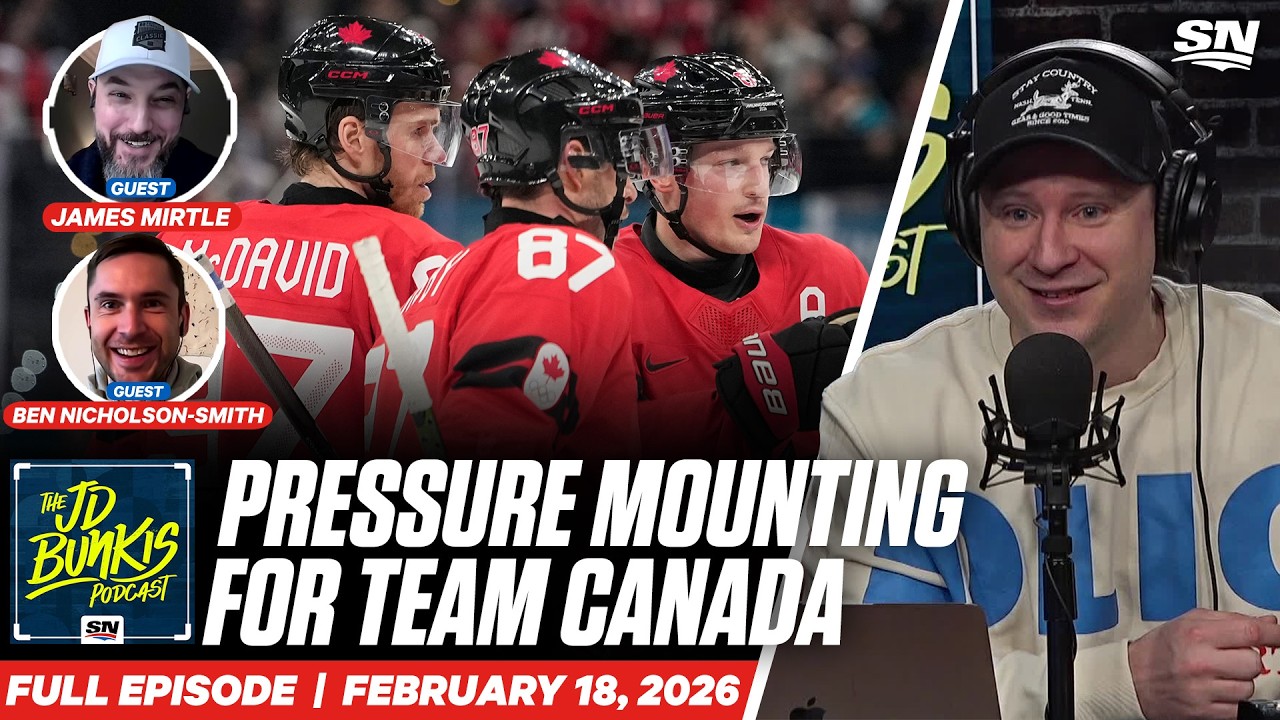 How Much Pressure Is On Team Canada's Shoulders? | JD Bunkis Podcast