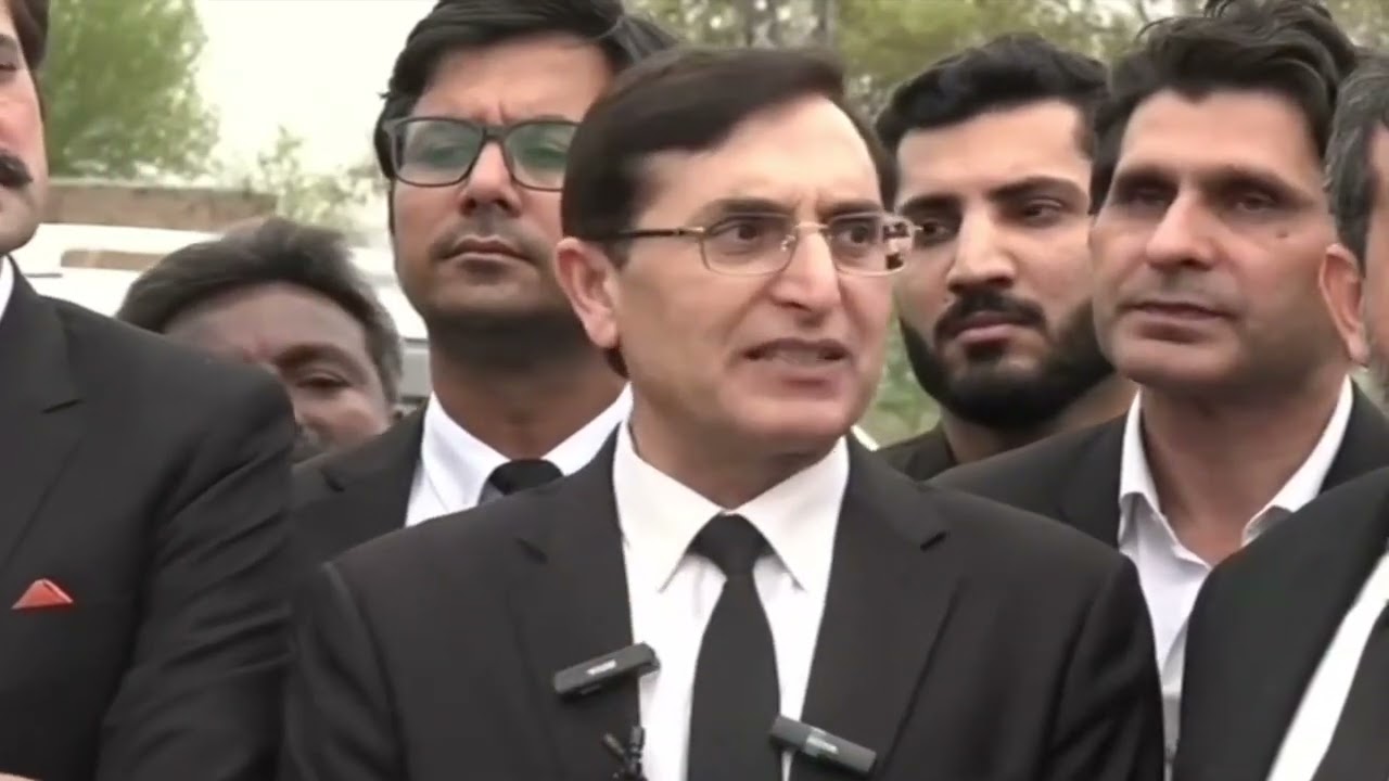 Chairman PTI Gohar Khan Media Talk after meeting with Imran Khan