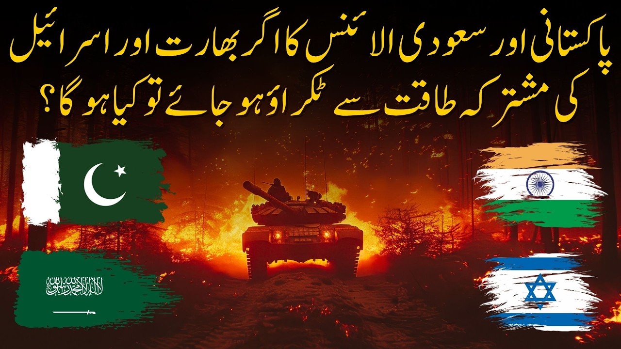 Military Comparison of Pakistan - Saudia Arabia vs India & Israel Alliance | Nuktaa