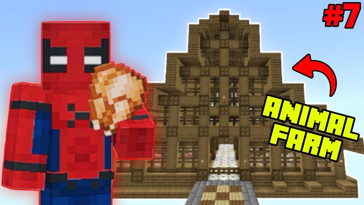 Minecraft One Block In Tamil Part-7/ Build Animal Farm 