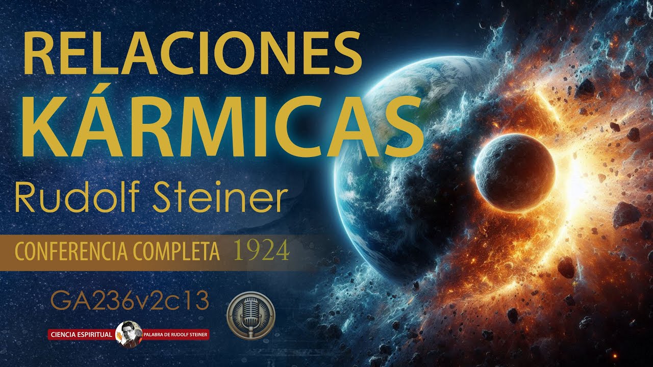 RELACIONES KÁRMICAS - C13 - Rudolf Steiner