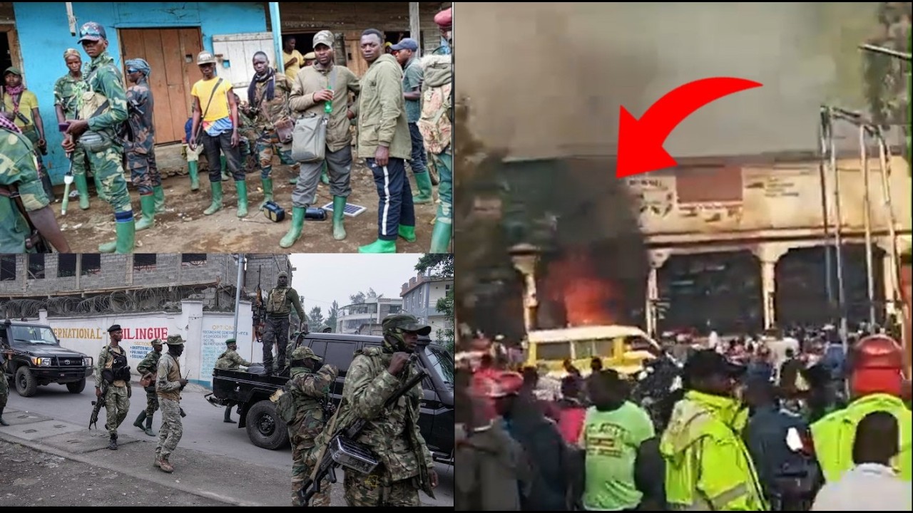 💔INKURU MBI KU BATUYE UMUJYI WA GOMA🔥HONGEYE KUMVIKANA ITURIKA RY'AMABOMBE YAHITANYE ABATARI BAKE😳