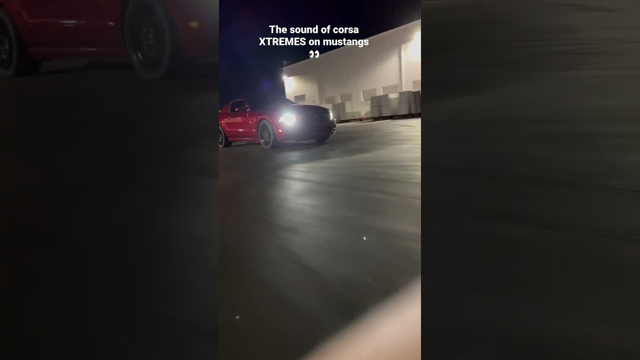 2014 Mustang Gt Fly By With Corsa Xtremes & X Pipe