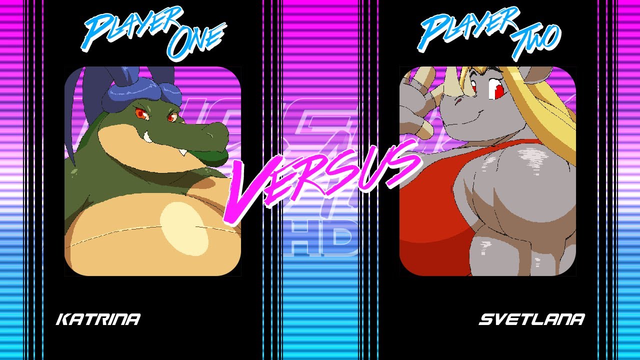 M.U.G.E.N Battles: Katrina Crocodile Vs Svetlana