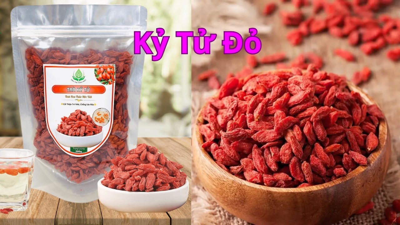 Kỳ tử đỏ mỗi sáng, loại bỏ mệt mỏi và mắt mờ