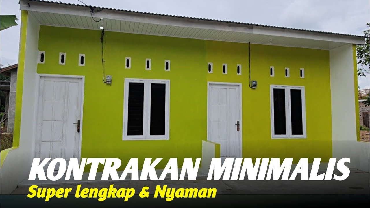 Review ‼️ Rumah Kontrakan Minimalis 2 petak