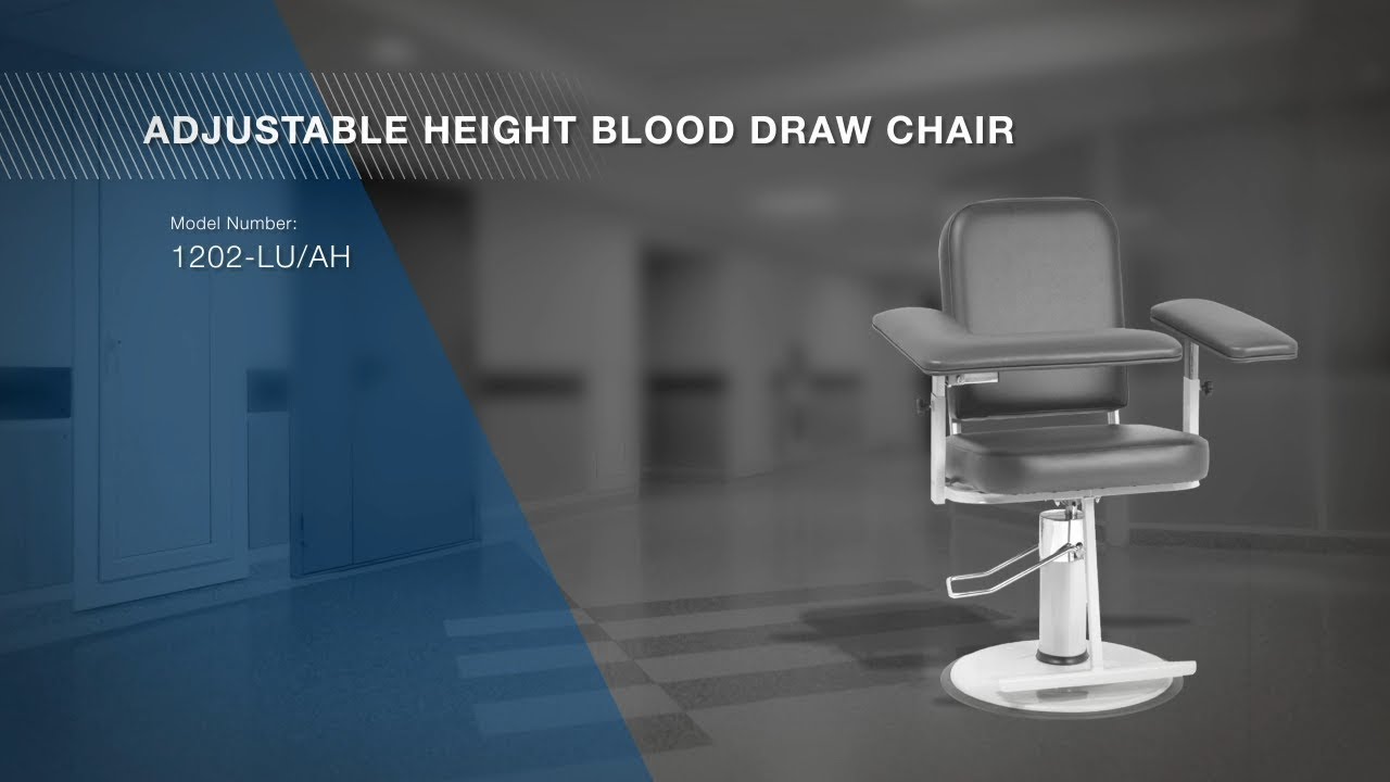 Product Spotlight: Adjustable Height Blood Draw Chair (1202-LU/AH)