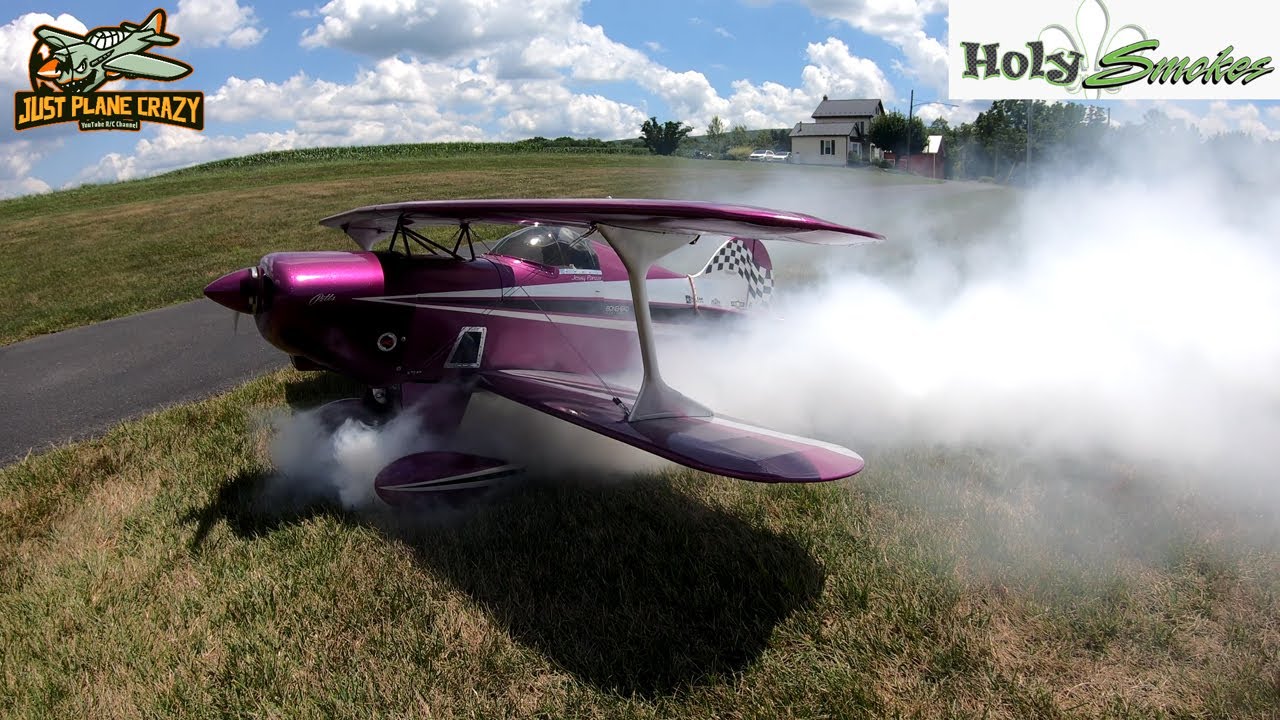 Installing the Holy Smokes Smoke System in the EMHW 47% Pitts Special, Valach 170
