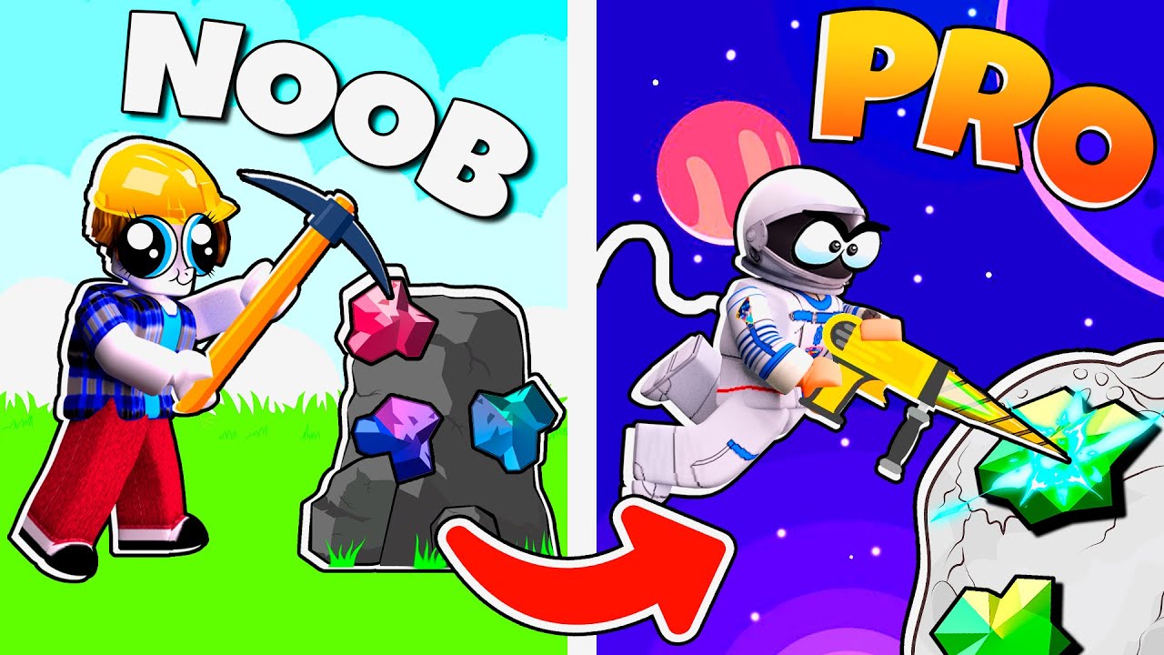 NOOB To PRO in 10 MINUTES Mining Simulator 2 #1 | Broke the game!