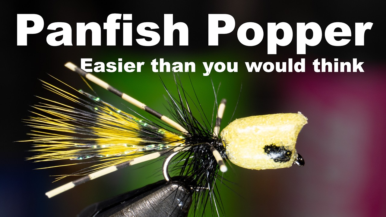 Panfish Popper &ndash; samouczek wiązania much &ndash; McFly Angler