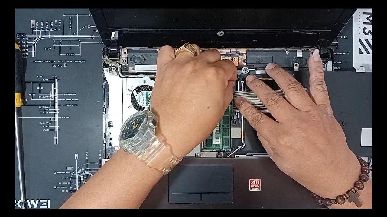 HP Probook 4321s HDD Replacement Upgrade to SSD