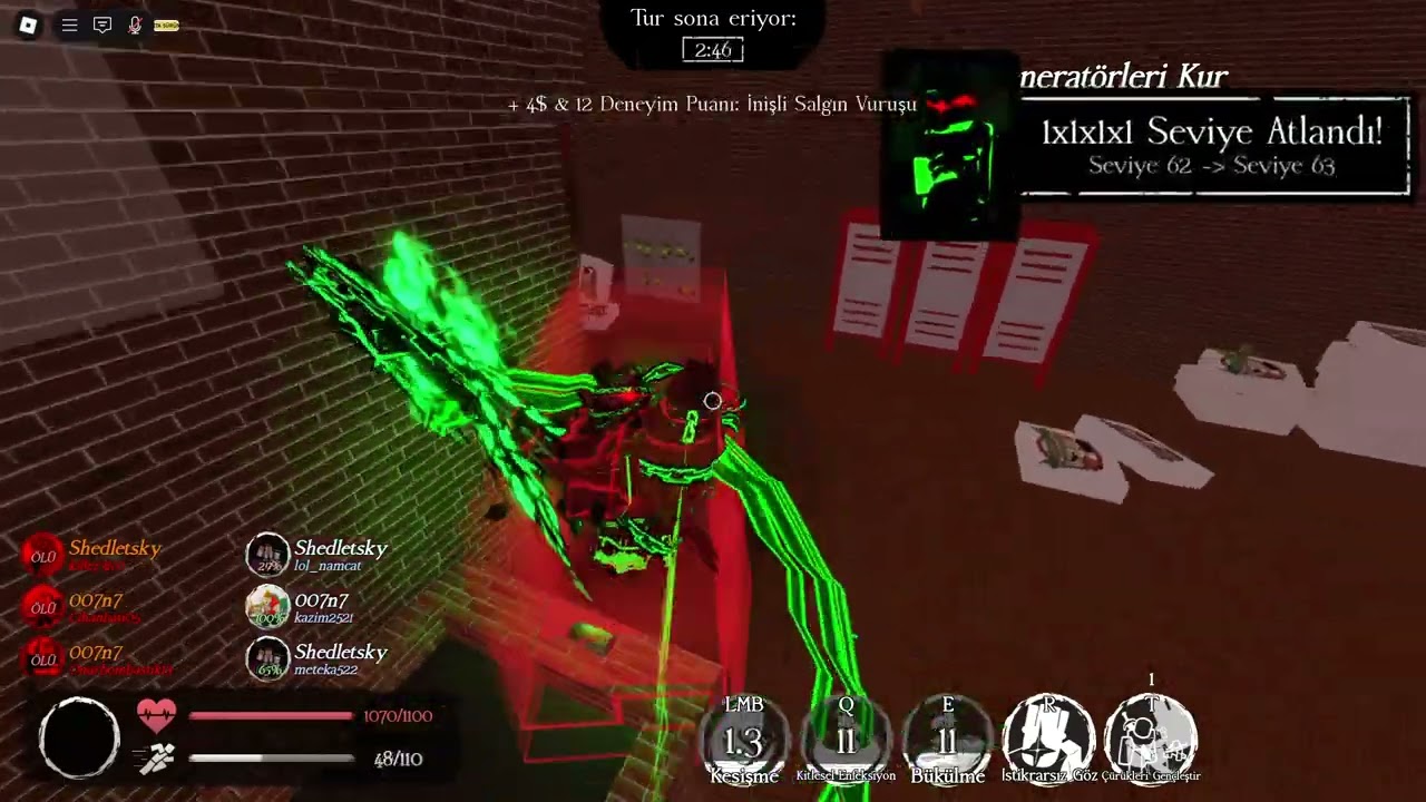 [Roblox Forsaken] New Reworked HackLord Shedletsky Gameplay (and new Lms theme)