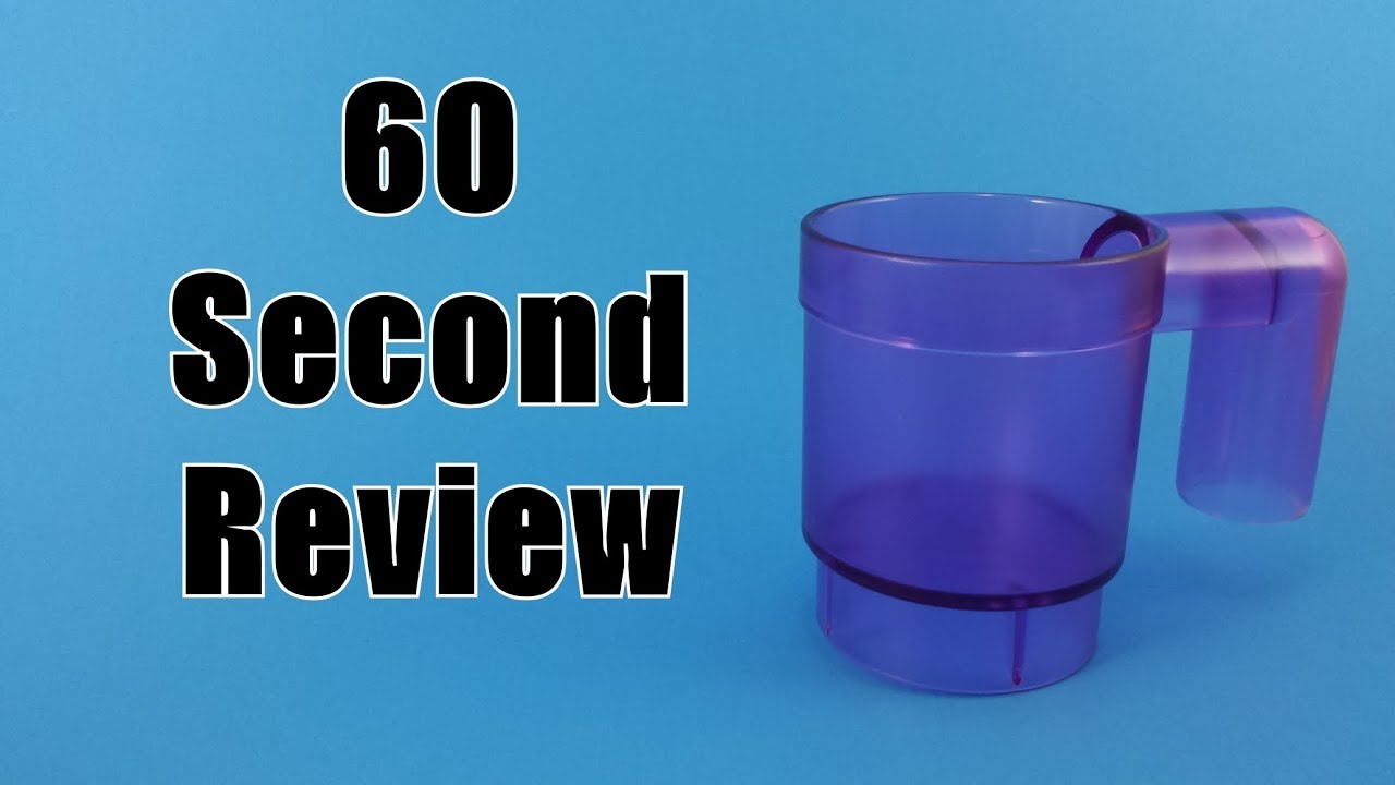 60 Second Lego Review. Friends Upscaled Mug. Human Cup from Lego