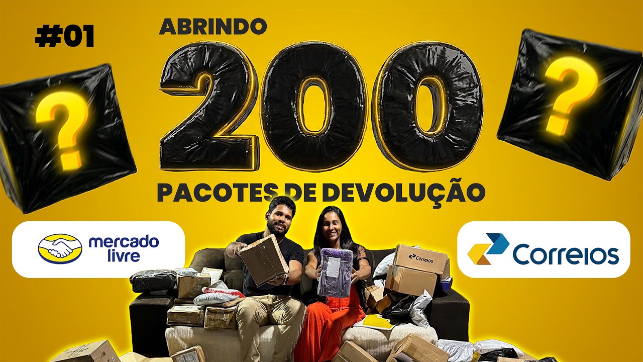 LUCRAMOS DE MUUUITO! Compramos 200 Pacotes de Misteriosos 👀📦