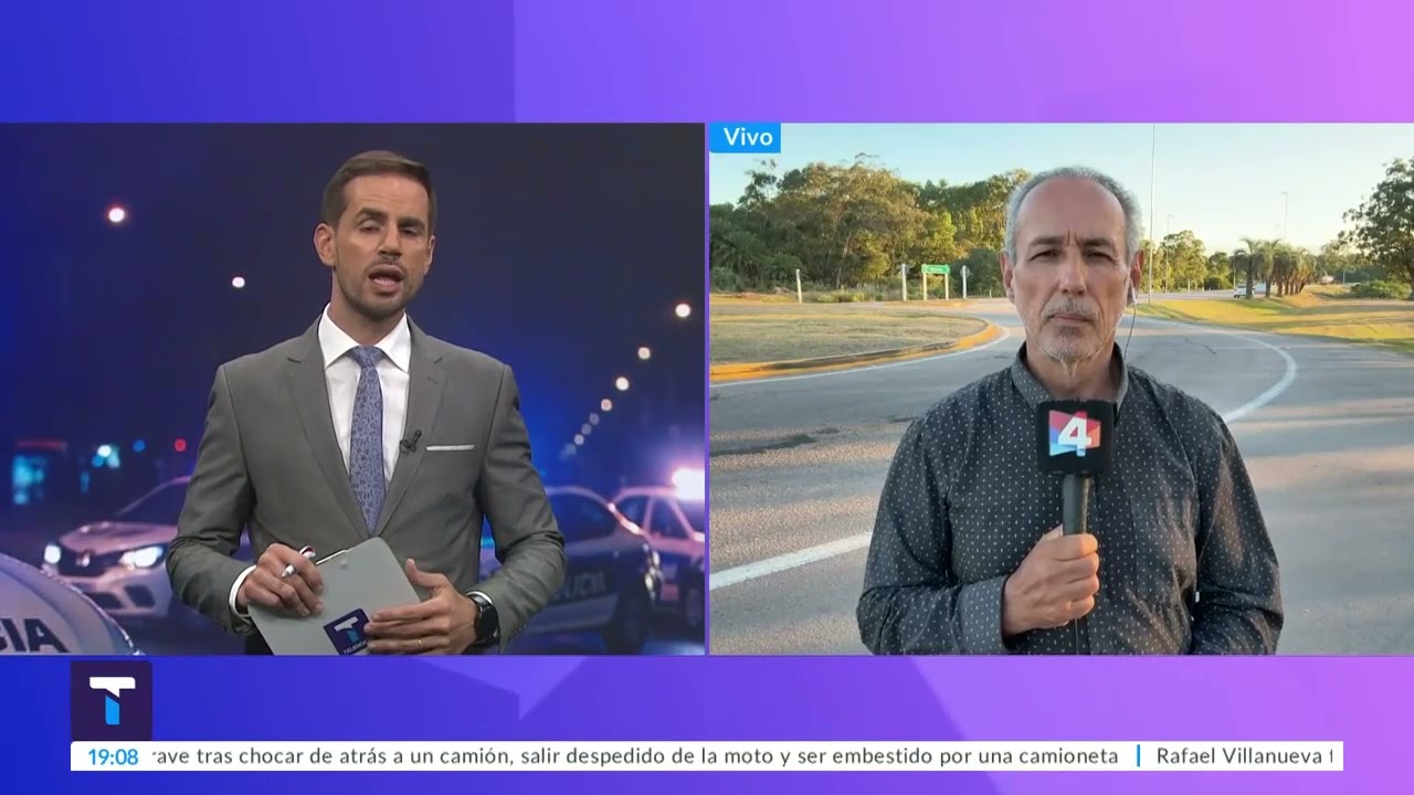 El comunicador Rafael Villanueva fue imputado por homicidio culposo y lesiones graves.