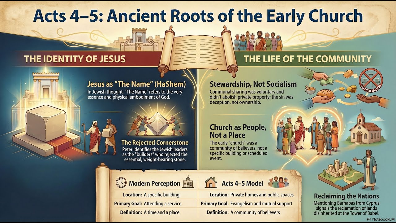 Naked Bible 042   Early Church Roots   Acts 4 5