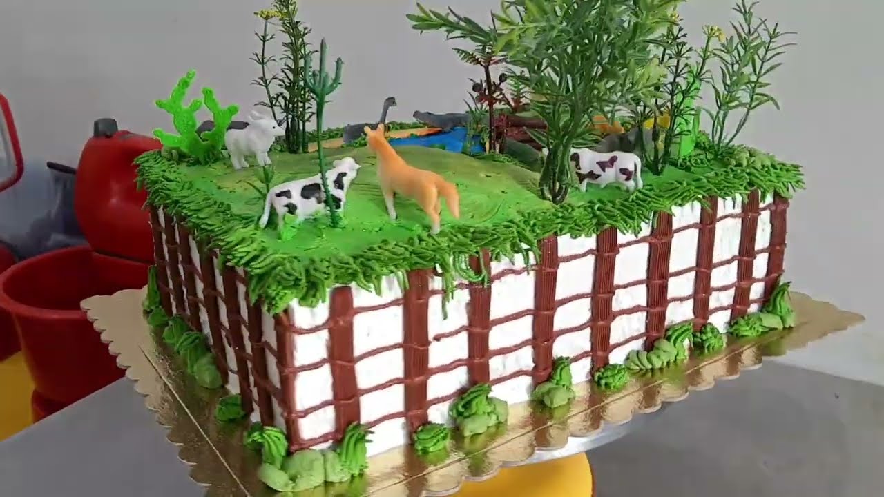 Decoração de Bolo A Fazendinha !
