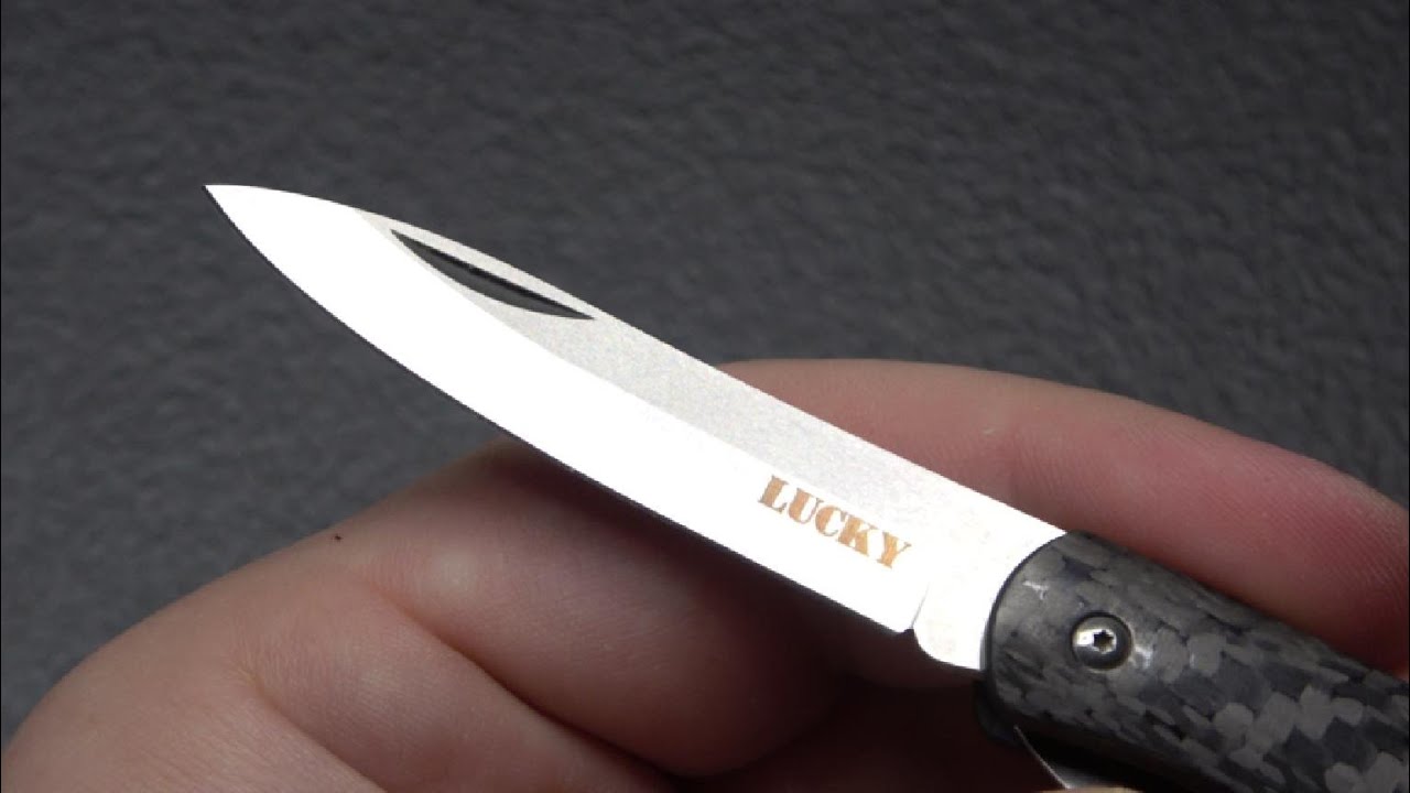 Cold Steel "Lucky". У них не просто огромные складные мечи и сабли...