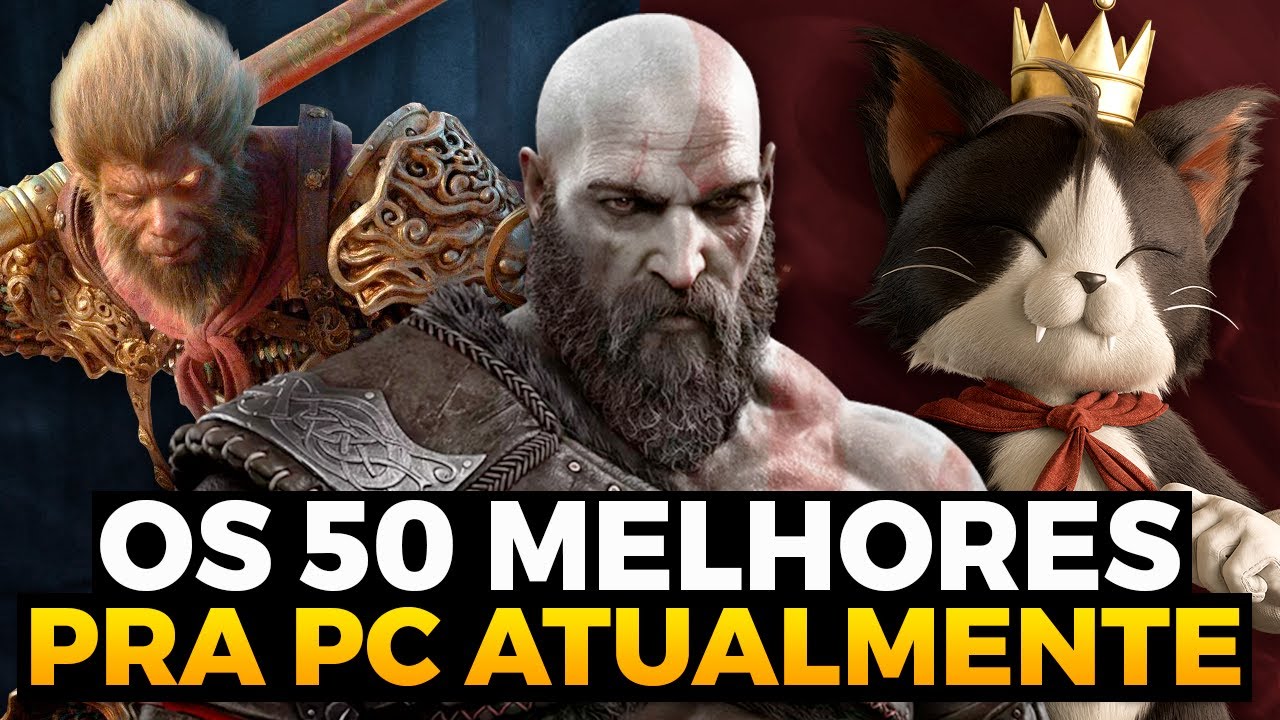 Os 50 Melhores Jogos Para PC 🏆 2025 ( melhores jogos pra PC atualmente , LAN&Ccedil;AMENTOS )