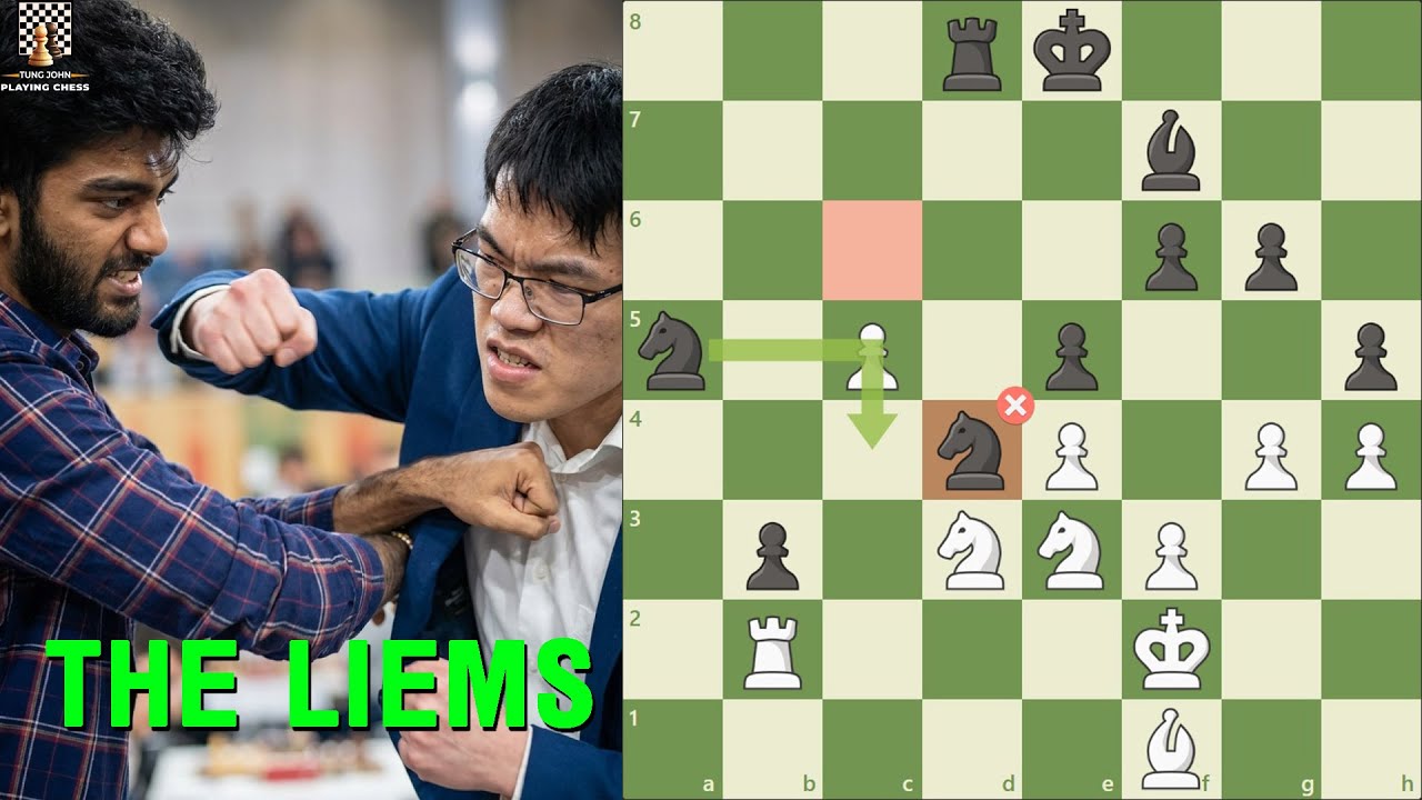 Lê Quang Liêm Quyết Đấu Đương Kim Vua Cờ Dommaraju Gukesh Tại Giải Vô Địch Cờ Chớp Thế Giới