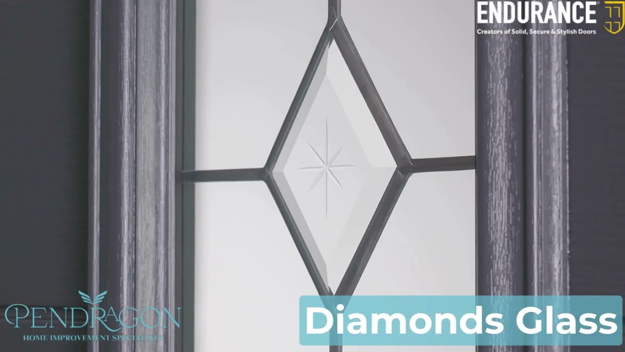 Endurance Composite Door Diamonds Glass Option from Pendragon Cardiff
