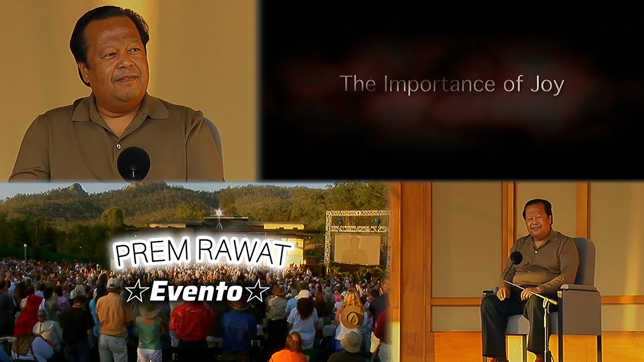 ☆La importancia de la alegria☆. Prem Rawat. 