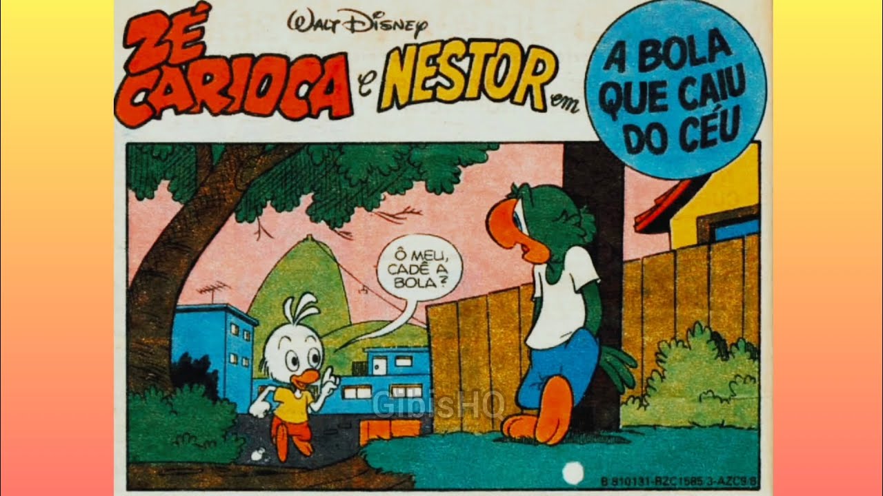 Zé Carioca e Nestor em 