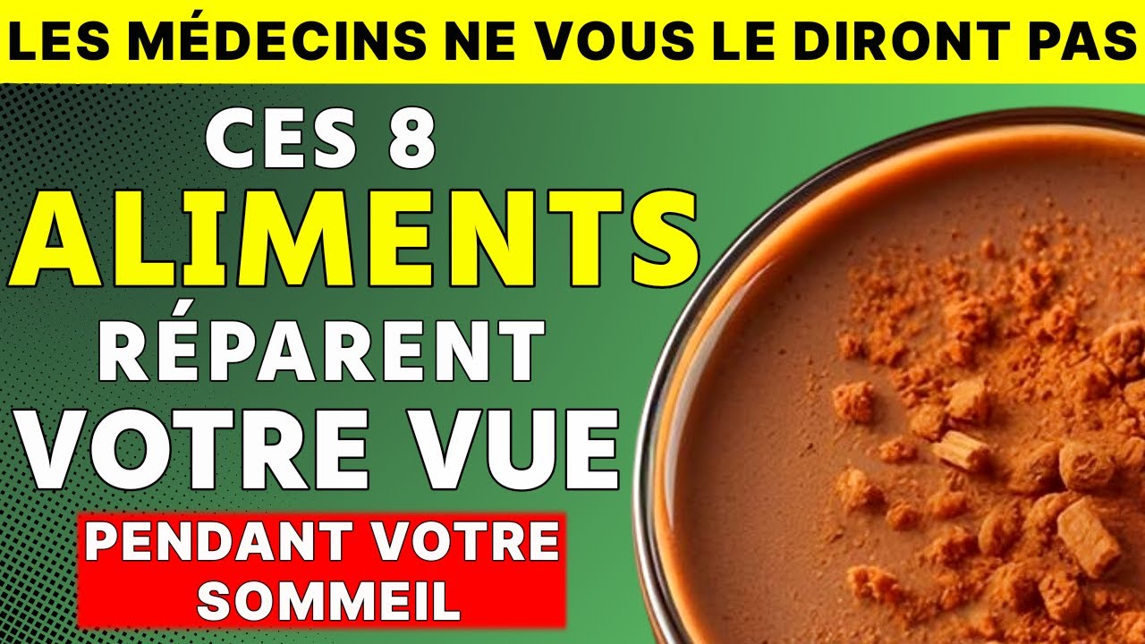 Plus de 60 ans? Mangez ceci avant de vous coucher et réveillez-vous avec une vision plus claire!