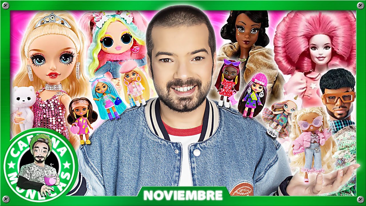 Cafeína & Muñecas (Noviembre) - ¡TODO ES MINI! 🤏 MH, RH, Disney, Barbie, Bratz, Integrity, LOL...
