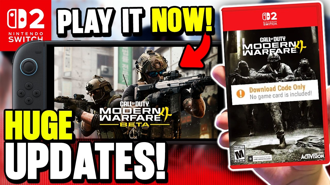 Новости Modern Warfare 4 для Switch 2 &mdash; играй ПРЯМО СЕЙЧАС, без физического носителя, подтвержден...