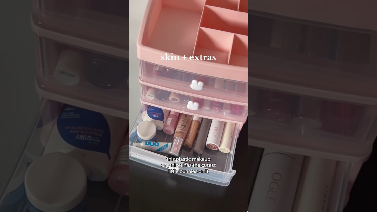 ORGANIZE MY MAKEUP WITH ME💄✨ ft. Temu