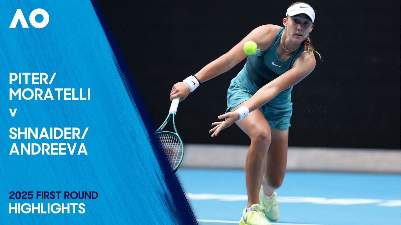 Piter/Moratelli v Shnaider/Andreeva Highlights | Australian Open 2025 First Round
