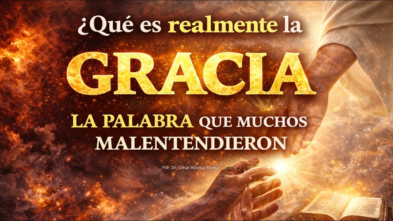 QUE ES REALMENTE LA GRACIA. Dr Omar Alfonso Rivera#shabbat #torah #instrucción #historia #vida #amor