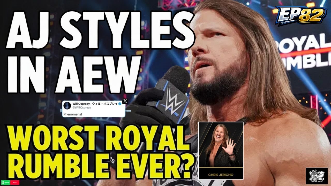 Rumble Rants, AEW Standards, and the AJ Styles Dream Scenario | Ep 82] | Groupchat Wrestling Podcast