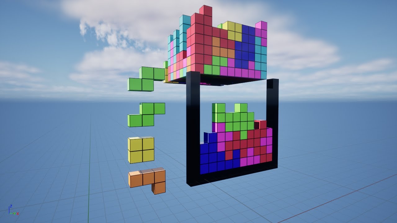 UE5.3.1 C++ Tutorial - A Tetris-Like - 16