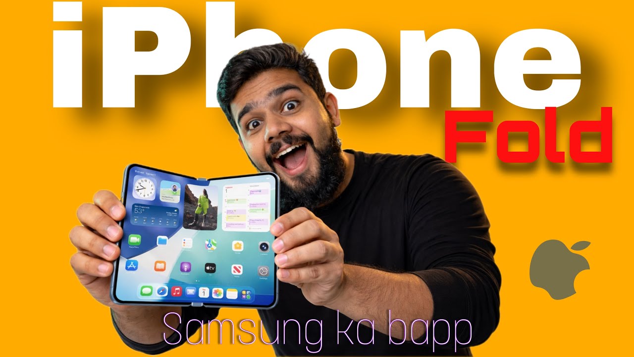 iPhone Fold Vs Samsung Fold | ft. Foldable iPhone 