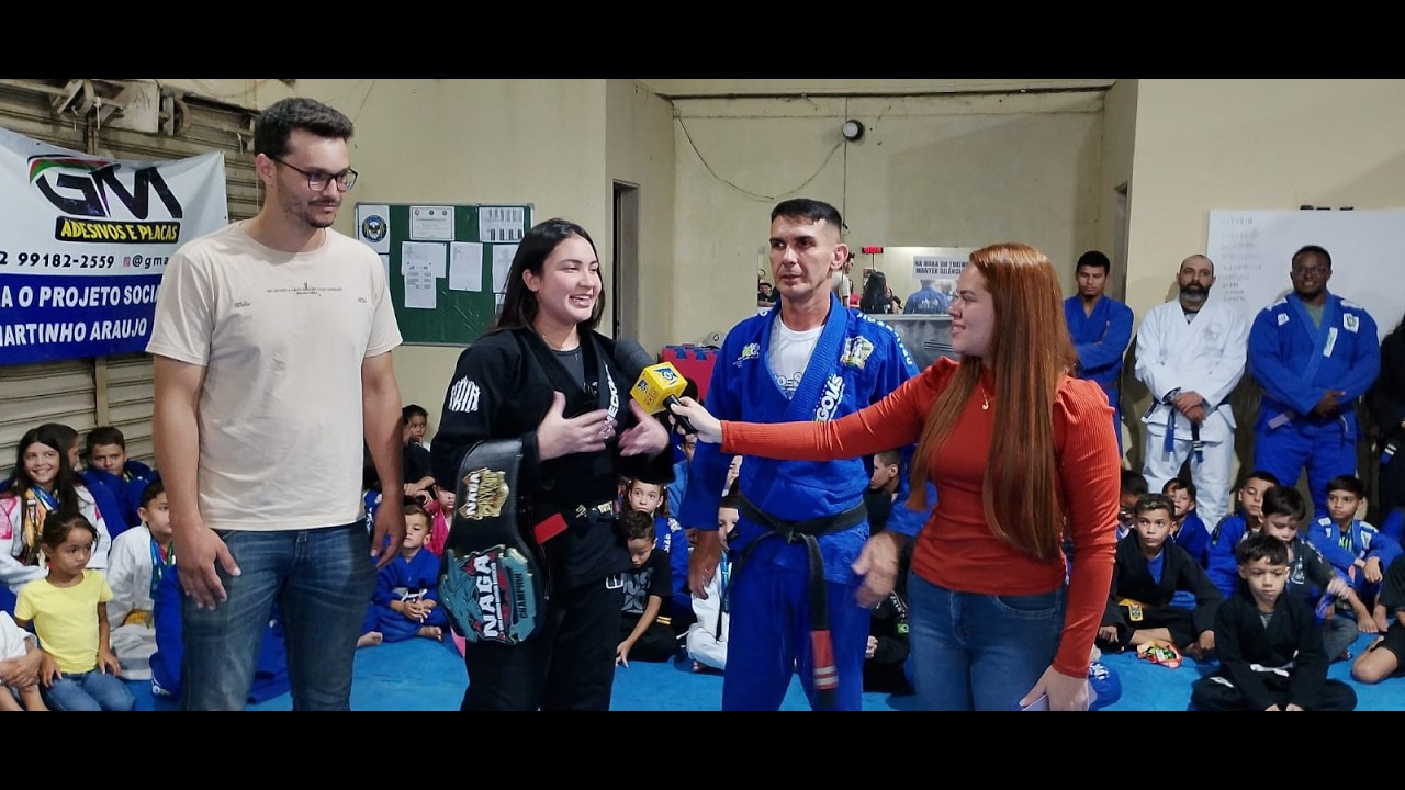 Jiu-jitsu  em Auta na cidade de Abadia de Goiás, Projeto Martinho 