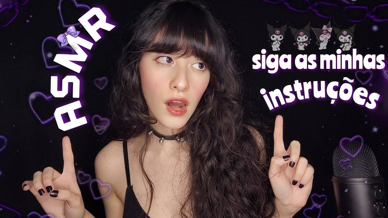ASMR SIGA MINHAS INSTRUÇÕES e SUA INTUIÇÃO 🌀