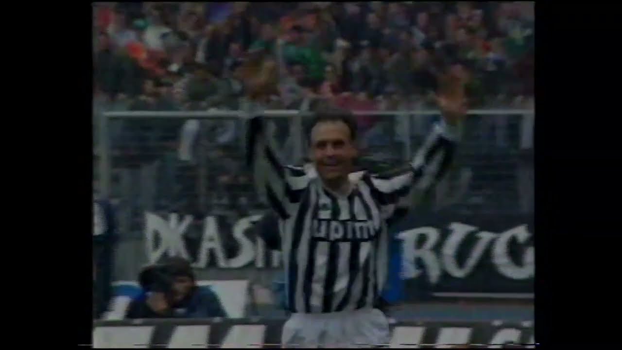 1991/1992 : SERIE A : ROUND 24 : JUVENTUS VS NAPOLI (POOR QUALITY)
