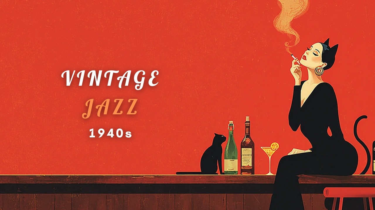 1940's Vintage Jazz Playlist - Life is best served with a twist of lemon. | MEOW JAZZ