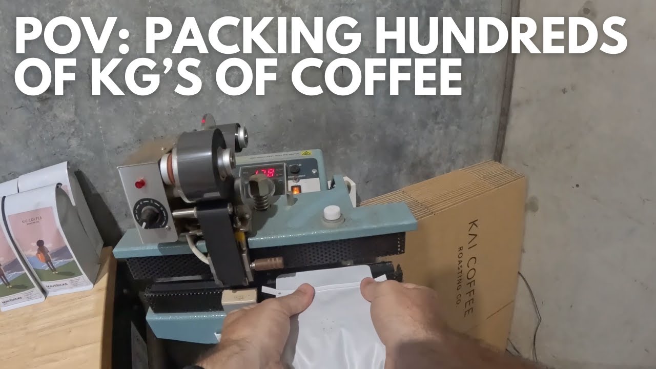 POV: Roasting and Packaging Hundreds of Kilos of Coffee