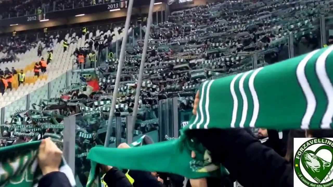 Juventus-Avellino i maestri della sciarpata