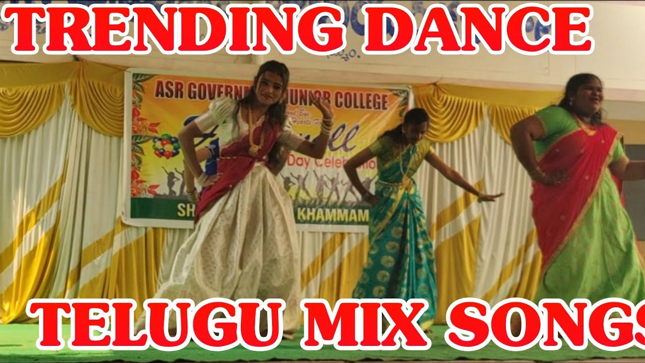 DANCE FOR TELUGU MIX SONGS I ASR GOVERNMENT JUNIOR COLLEGE GIRLS I FAREWELL PARTY CELEBRATIOS I