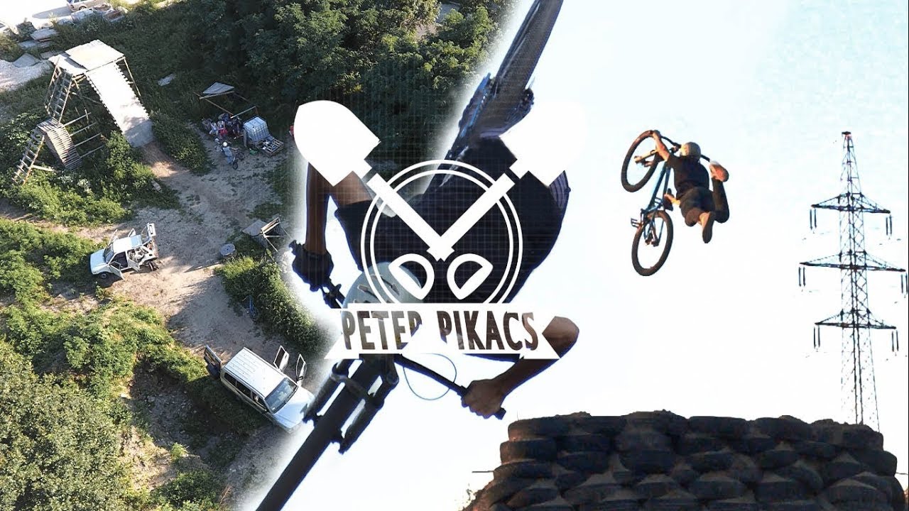 'BLUE SKIES'  - Best of Peter Pikacs - Freeride - Dirtjump - Tatab&aacute;nya, Hungary -