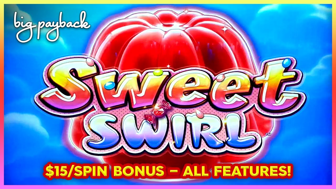Drop & Lock Sweet Swirl Slot - $15/SPIN BONUS!