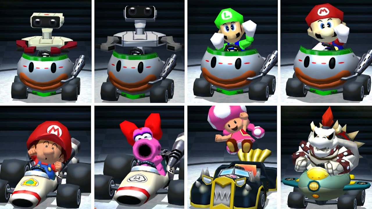 7 AMAZING Custom Characters in Mario Kart 7
