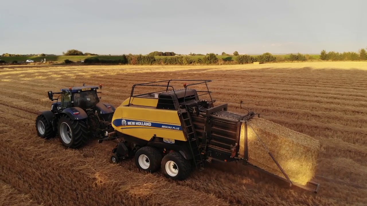 NH T7.260 & BB9090 PLUS Goole Fields Winter Wheat 2018