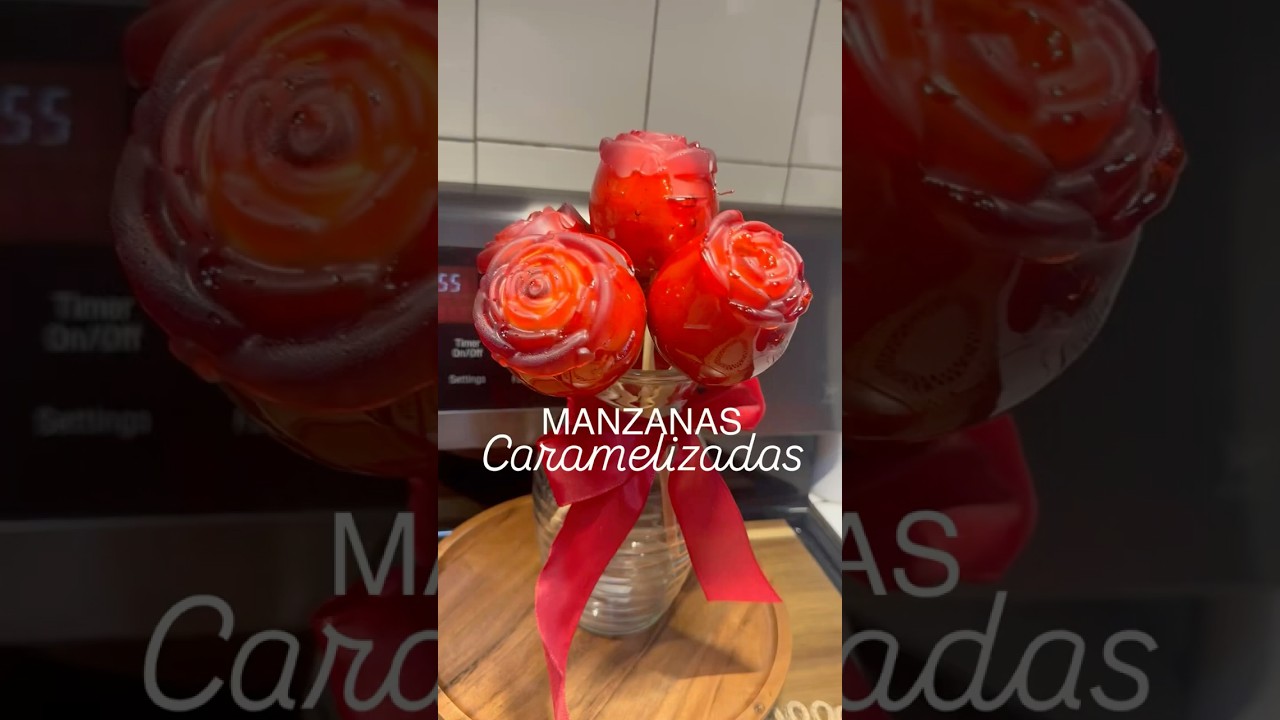 COMO PREPARAR MANZANAS ACARAMELADAS PASO A PASO #manzanas #manzanasacarameladas #sugarapple