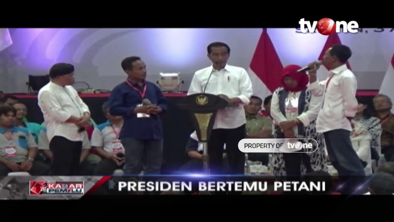 Bertemu Jokowi, Petani Keluhkan Langkanya Pupuk Subsidi