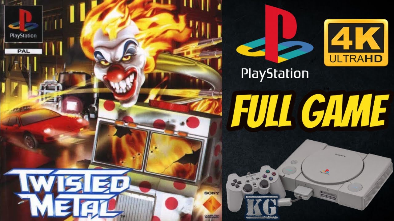 Twisted Metal | PS1 | 4K60ᶠᵖˢ UHD🔴 | Gameplay Walkthrough Longplay Full Movie Game